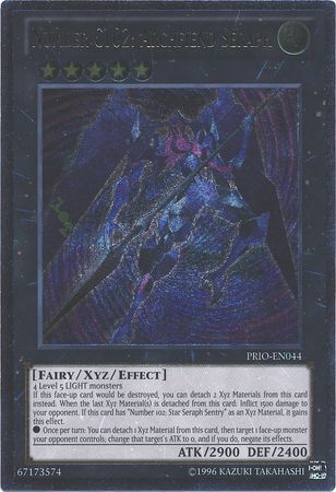 Number C102: Archfiend Seraph - PRIO-EN044 - Ultimate Rare - Unlimited