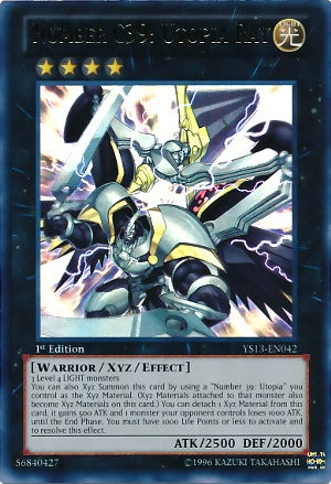 Number C39: Utopia Ray - SP14-EN022 - Starfoil Rare - 1st Edition