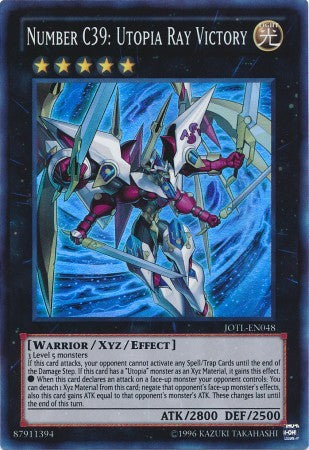 Number C39: Utopia Ray Victory - JOTL-EN048 - Super Rare - Unlimited