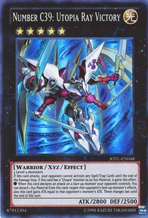 Number C39: Utopia Ray Victory - JOTL-EN048 - Ultimate Rare - Unlimited