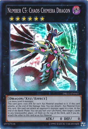 Number C5: Chaos Chimera Dragon - DRLG-EN043 - Super Rare - Unlimited