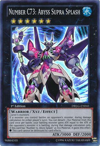 Number C73: Abyss Supra Splash - DRLG-EN041 - Super Rare - 1st Edition