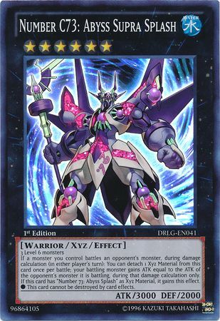 Number C73: Abyss Supra Splash - DRLG-EN041 - Super Rare - 1st Edition