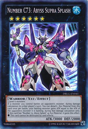 Number C73: Abyss Supra Splash - DRLG-EN041 - Super Rare - Unlimited