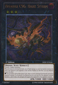 Number C96: Dark Storm - SHSP-EN046 - Super Rare - 1st Edition