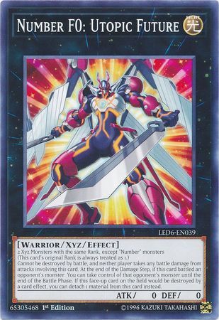 Number F0: Utopic Future - LED6-EN039 - Common - 1st Edition