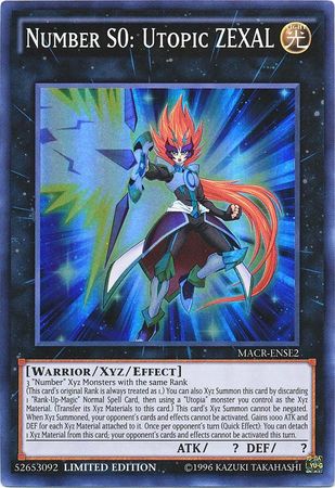Number S0: Utopic ZEXAL - MACR-ENSE2 - Super Rare - Limited