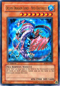 Ocean Dragon Lord - Neo-Daedalus - SD4-EN001 - Ultra Rare - 1st Edition