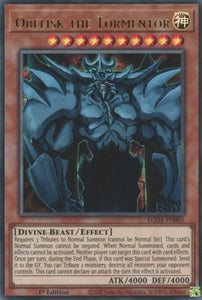 Obelisk the Tormentor - EGO1-EN001 - Ultra Rare - 1st Edition