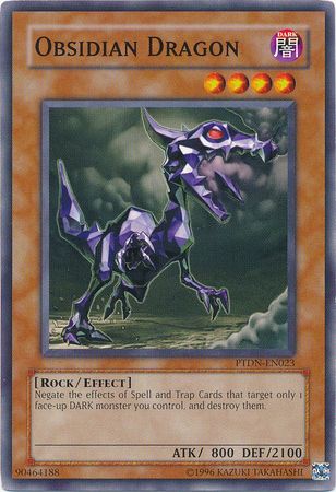 Obsidian Dragon - PTDN-EN023 - Common - Unlimited