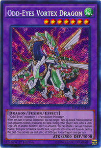 Odd-Eyes Vortex Dragon - MP16-EN139 - Secret Rare - 1st Edition