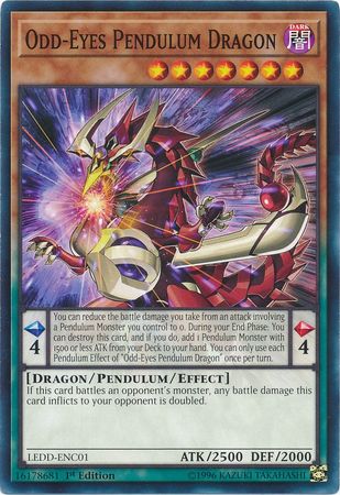 Odd-Eyes Pendulum Dragon - LEDD-ENC01 - Common - 1st Edition