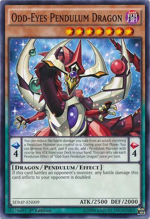 Odd-Eyes Pendulum Dragon - SDMP-EN009 - Common - 1st Edition