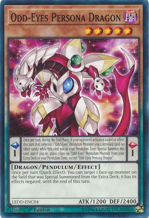 Odd-Eyes Persona Dragon - LEDD-ENC04 - Common - 1st Edition