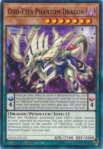 Odd-Eyes Phantom Dragon - LEDD-ENC03 - Common - 1st Edition