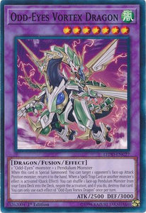 Odd-Eyes Vortex Dragon - LEDD-ENC27 - Common - 1st Edition