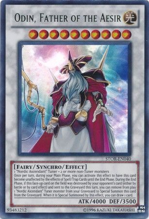 Odin, Father of the Aesir - STOR-EN040 - Ultra Rare - Unlimited