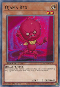 Ojama Red - SGX1-ENC10 - Common - 1st Edition