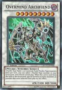 Overmind Archfiend - EXVC-EN044 - Ultra Rare - 1st Edition