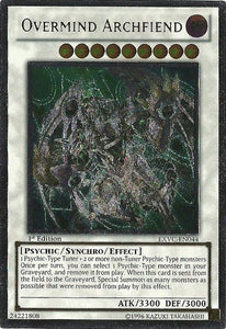 Overmind Archfiend - Ultimate - EXVC-EN044 - Ultimate Rare - 1st