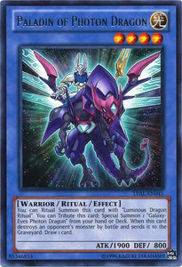 Paladin of Photon Dragon - LVAL-EN045 - Rare - Unlimited