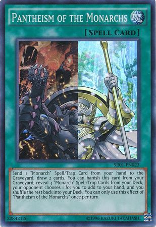 Pantheism of the Monarchs - SR01-EN023 - Super Rare - Unlimited