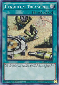 Pendulum Treasure - DAMA-EN068 - Super Rare - 1st Edition