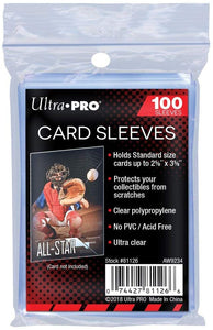 2.5" x 3.5" Soft Trading Card Sleeves