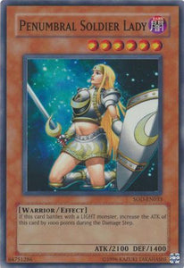 Penumbral Soldier Lady - SOD-EN033 - Super Rare - Unlimited