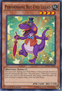 Performapal Bot-Eyes Lizard - MP17-EN058 - Common - 1st Edition