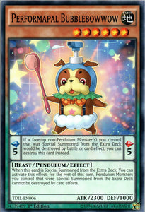 Performapal Bubblebowwow - TDIL-EN006 - Common - 1st Edition