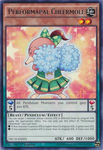 Performapal Cheermole - NECH-EN001 - Rare - 1st Edition