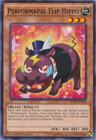 Performapal Flip Hippo - MP17-EN128 - Common - 1st Edition