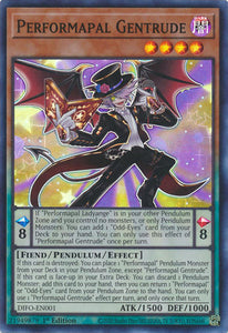 Performapal Gentrude - DIFO-EN001 - Super Rare - 1st Edition