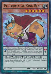 Performapal King Bear - YS16-EN002 - Ultra Rare - 1st Edition