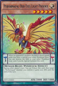 Performapal Odd-Eyes Light Phoenix - SHVI-EN003 - Rare - Unlimited