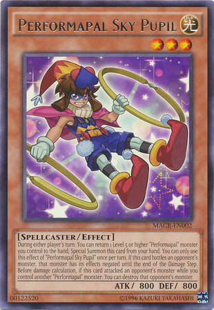 Performapal Sky Pupil - MACR-EN002 - Rare - Unlimited