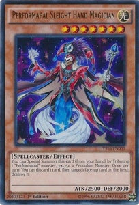 Performapal Sleight Hand Magician - YS16-EN001 - Ultra Rare - 1st Edition