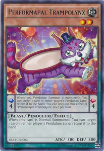 Performapal Trampolynx - NECH-EN002 - Rare - Unlimited