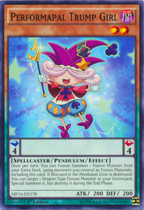 Performapal Trump Girl - MP16-EN178 - Common - 1st Edition