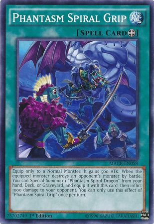 Phantasm Spiral Grip - MACR-EN058 - Common - 1st Edition
