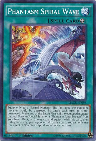 Phantasm Spiral Wave - MACR-EN059 - Common - 1st Edition