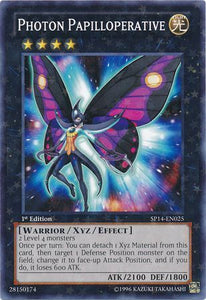 Photon Papilloperative - SP14-EN025 - Starfoil Rare - 1st Edition