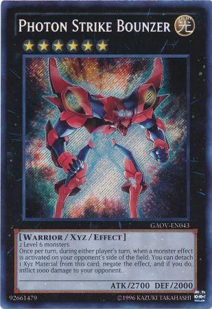 Photon Strike Bounzer - GAOV-EN043 - Secret Rare - Unlimited