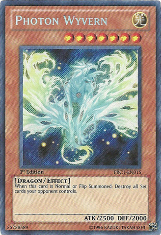 Photon Wyvern - PRC1-EN015 - Secret Rare - 1st Edition