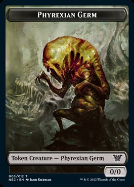 Phyrexian Germ/Spirit Token(003/002) - NEC - Token - Common