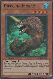 Piercing Moray - GENF-EN082 - Ultra Rare - 1st Edition