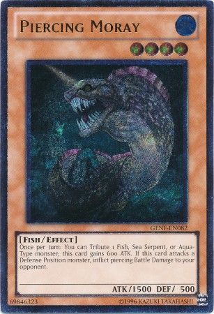 Piercing Moray - Ultimate - GENF-EN082 - Ultimate Rare - Unlimited