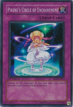 Pikeru's Circle of Enchantment - RDS-EN057 - Super Rare - 1st Edition