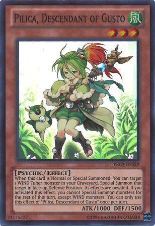 Pilica Descendant of Gusto - PRIO-EN029 - Super Rare - Unlimited